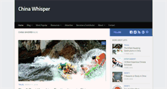 Desktop Screenshot of chinawhisper.com