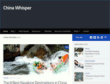 Tablet Screenshot of chinawhisper.com